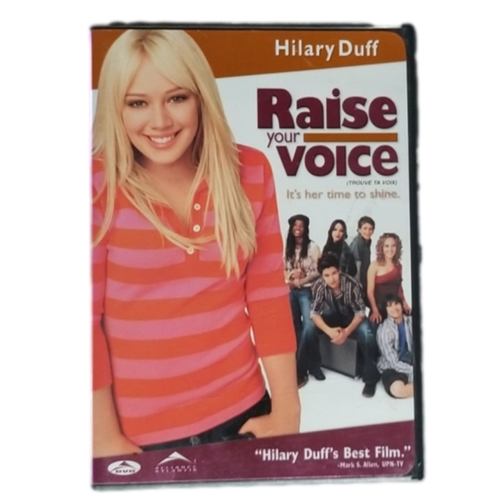 4/$20 Hillary Duff Raise Your Voice /Trouve Ta Voix DVD